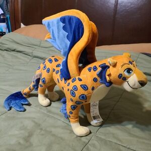 Disney Skylar Jaquin Plush Large 15" Elena of Avalor Cheetah Wings Leopard Tags